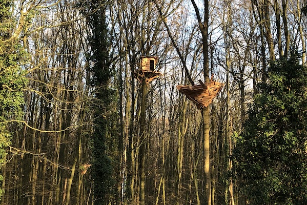 Bain de Forêt, 2021©Tadashi Kawamata