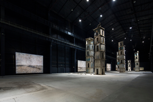 Anselm Kiefer The Seven Heavenly Palaces 2004-2015. Courtesy Pirelli HangarBicocca. Photo Agostino Osio